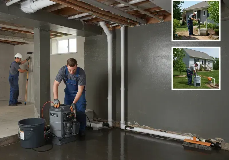 Basement Waterproofing and Flood Prevention process in Highlands-Baywood Park, CA